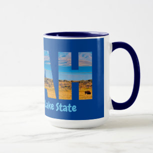 UTAH The Great Salt Lake State Mug