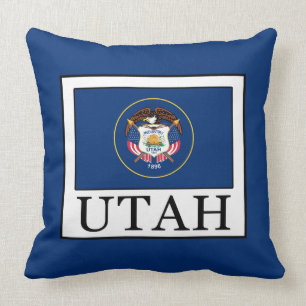 Utah Throw Pillow