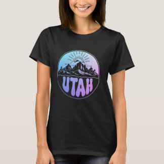 Utah Vintage Mountains Retro T-Shirt