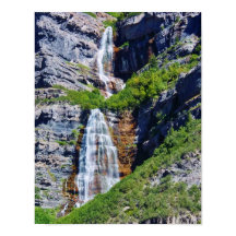 Utah Waterfall #1a- Poster (choose size)