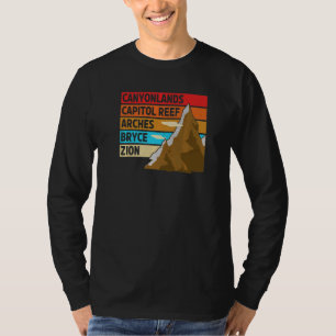 Utahs The Mighty Five National Parks T-Shirt