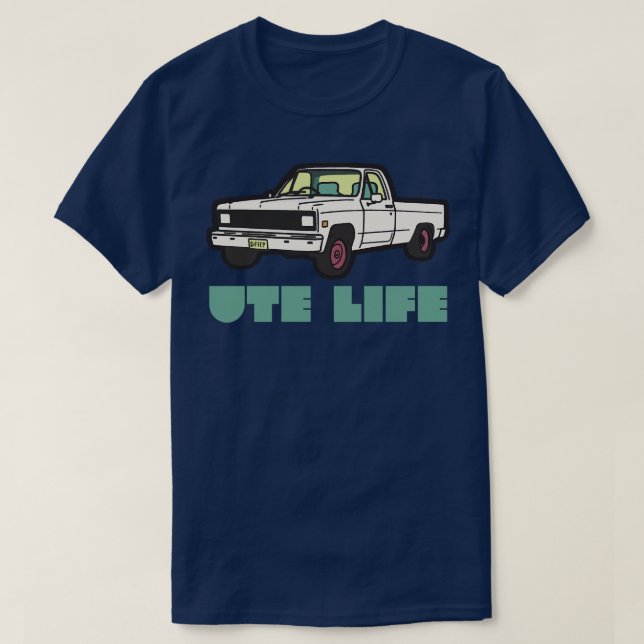 Ute Life T-Shirt (Design Front)