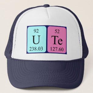 Ute periodic table name hat