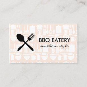 Utensils Restaurant Business Card