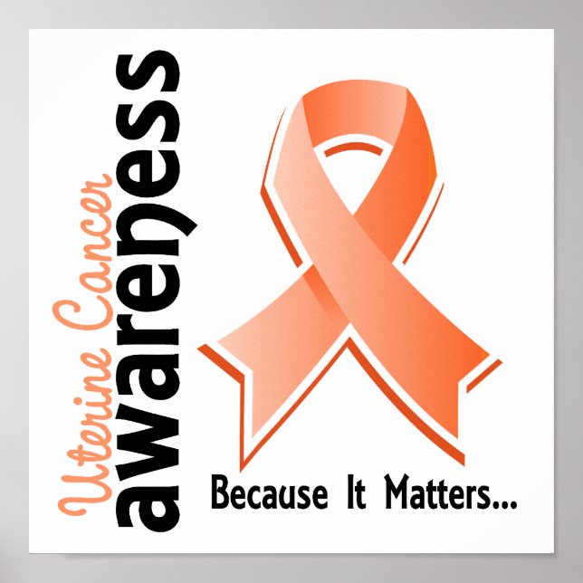 Uterine Cancer Awareness 5 Poster (Front)