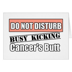 Uterine Cancer Do Not Disturb Kicking Butt