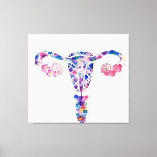 Uterus Canvas Print