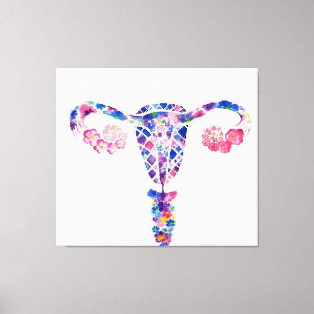 Uterus Canvas Print (Front)