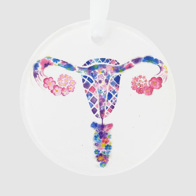 Uterus Ornament (Front)