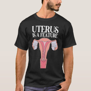 Uterus Support Hysterectomy Recovery Products Ovar T-Shirt