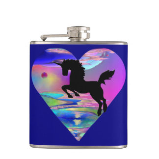 Utherworld Unicorn Skyscape Flask