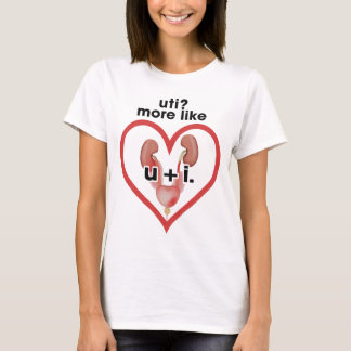 Uti More Like U + I Heart Love T-Shirt