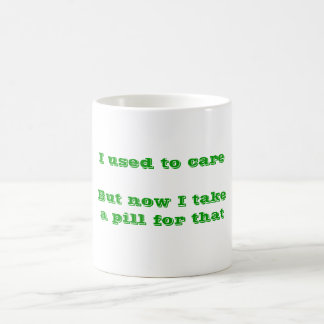 Utilisé pour s'inquiéter la tasse