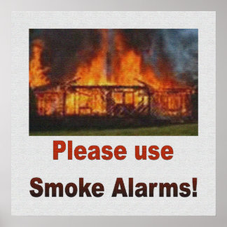 UTILISER LE POSTER DE SÉCURITÉ DES ALARMES FUMÉES