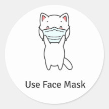 UTILISER UN MASQUE FACIAL AUTOCOLLANT ENVELOPE CHA