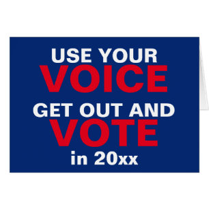 Utiliser Votre Voix Sortez Du Vote
