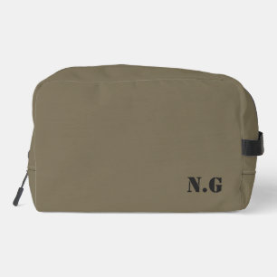 Utility Military Style Army Green Dopp Kit