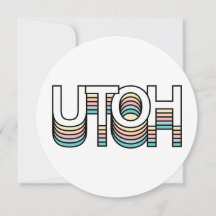 UTOH Pastel Retro Aesthetic Modern Mood Typography