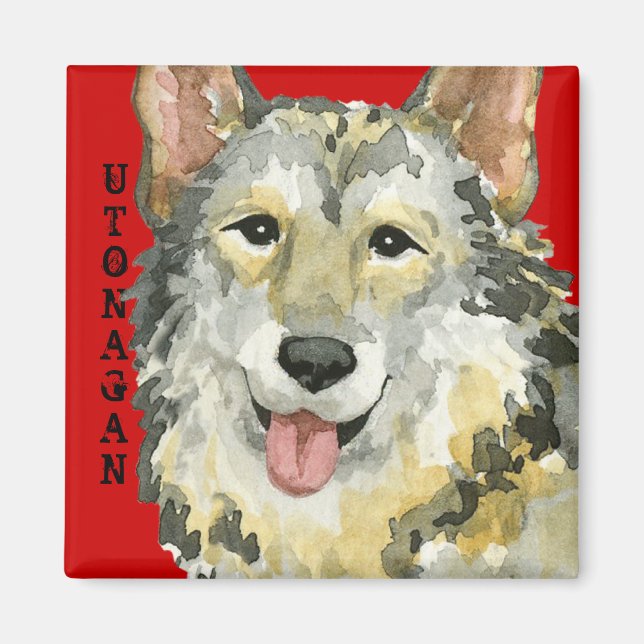Utonagan Colour Block Magnet (Front)