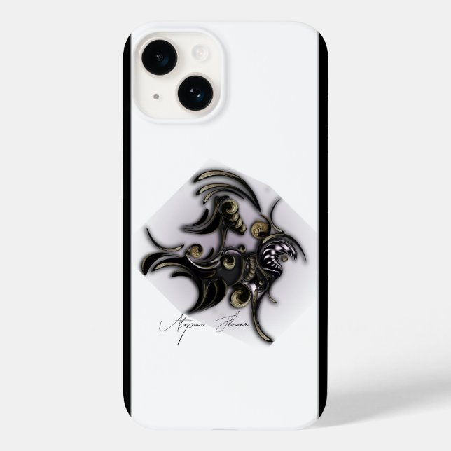 "Utopian Flower", Coque Apple iPhone 14 (Verso)