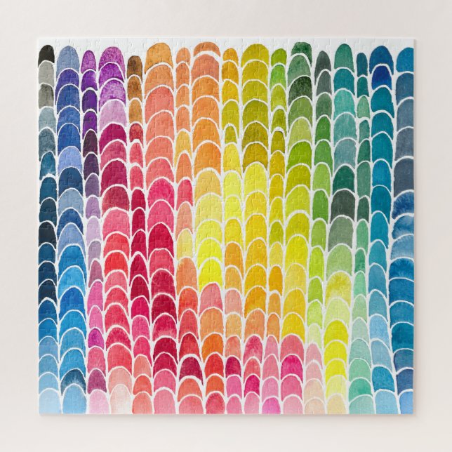 Utopia's Rainbow 676 piece jigsaw puzzle (Vertical)