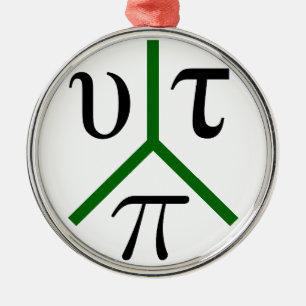 Utopie paix metal ornament
