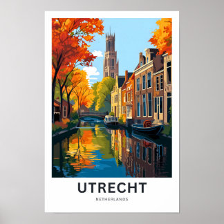 Utrech Netherlands Travel Print