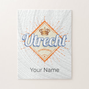 Utrecht Netherlands City Dutch Vintage Souvenir Jigsaw Puzzle