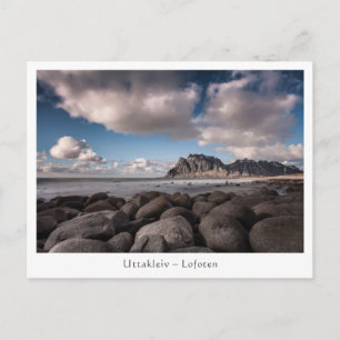 Uttakleiv Lofoten Postcard