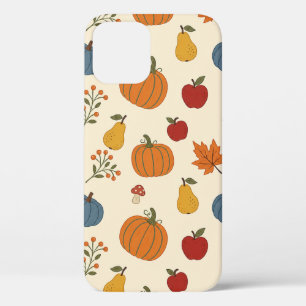 utumn Harvest Pumpkins Fruit Pattern Case