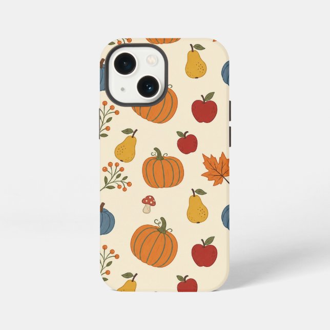 utumn Harvest Pumpkins Fruit Pattern Case (Back)