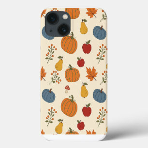 utumn Harvest Pumpkins Fruit Pattern Case