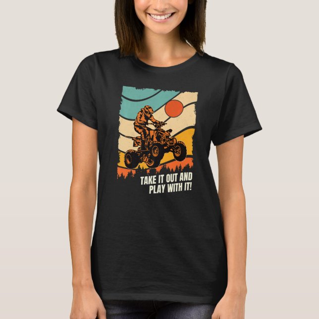 UTV Dirt Offroad SXS Racing Car Take it out and pl T-Shirt (Front)