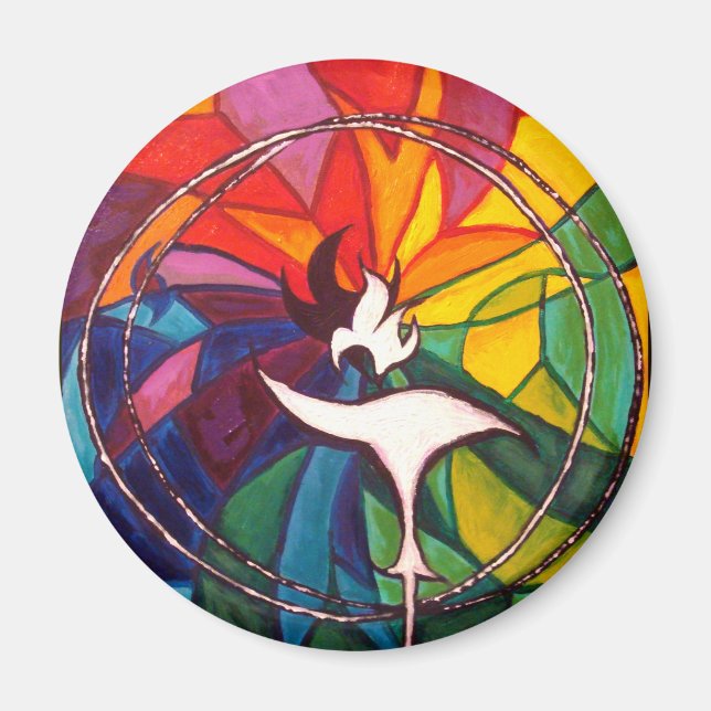 UU Chalice Magnet Unitaire Universaliste (Devant)