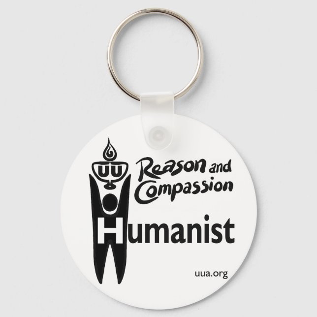 UU Humanist Keychain (Front)