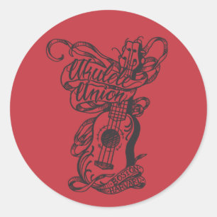 UUoB/H 3" Sticker: Tattoo Design Classic Round Sticker