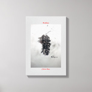Uvas/Grapes Canvas Print