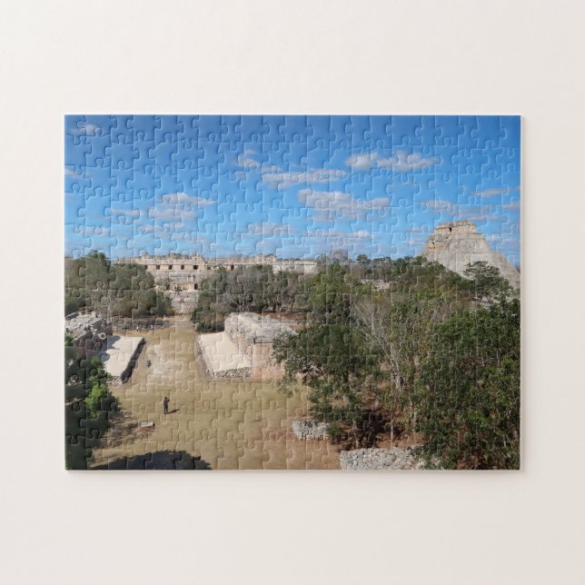 Uxmal Mayan Ruins in Yucatan, Mexico Jigsaw Puzzle (Horizontal)