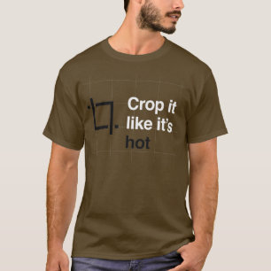 UXUI Design Crop it like its hot T-Shirt