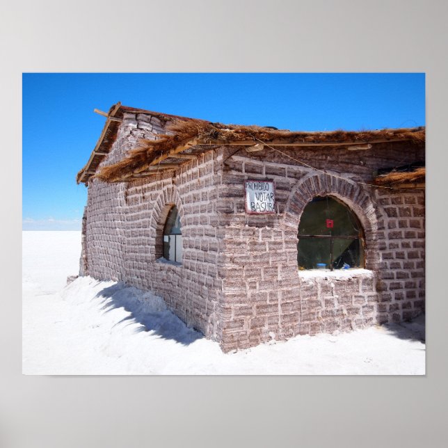 Uyuni salt hotel poster (Front)