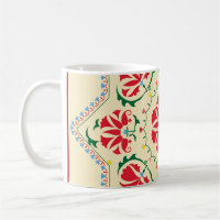 Uzbek ethnic vintage ornament suzanisuzani, fabric