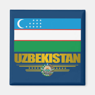 "Uzbek Pride" Magnet