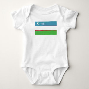 Uzbekistan Baby Bodysuit