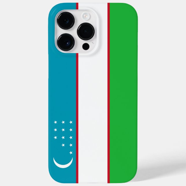 Uzbekistan flag Case-Mate iPhone case (Back)