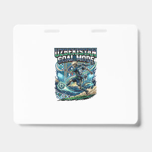 Uzbekistan Goal Mode Skeleton Striker Nations Stre Badge