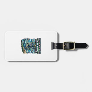 Uzbekistan Goal Mode Skeleton Striker Nations Stre Luggage Tag