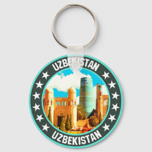 Uzbekistan                                         keychain
