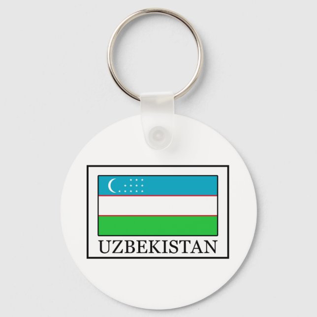 Uzbekistan keychain (Front)
