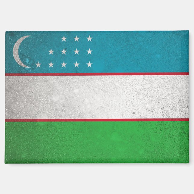 Uzbekistan Magnet (Front)
