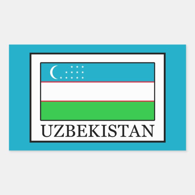 Uzbekistan Sticker (Front)